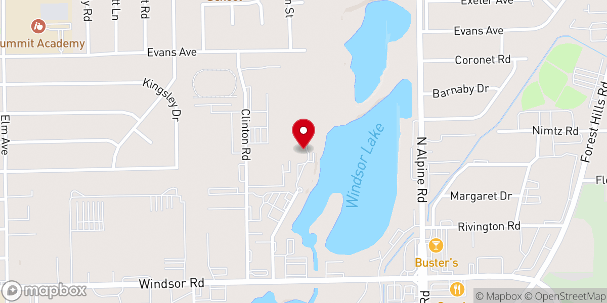 Map showing location of By Design Ministries