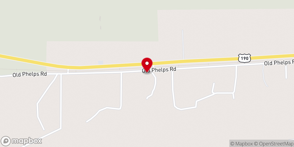 Map showing location of Campground Church