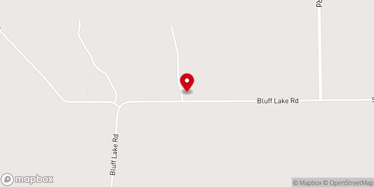 Map showing location of Pine Grove Baptist Church