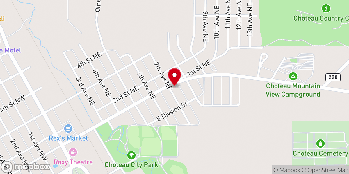 Map showing location of Old Paths Strict Baptist Church