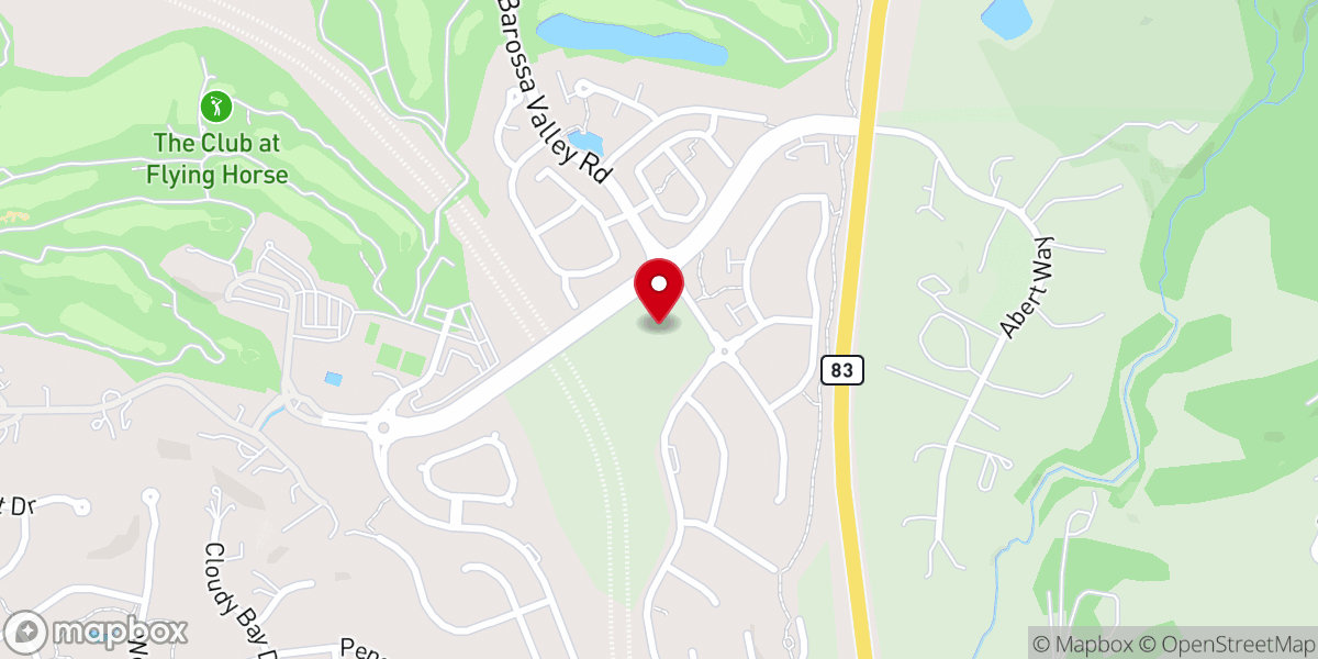 Map showing location of Colorado Springs Colorado Temple