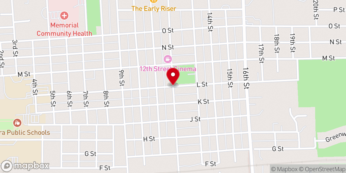 Map showing location of Local Spiritual Assembly