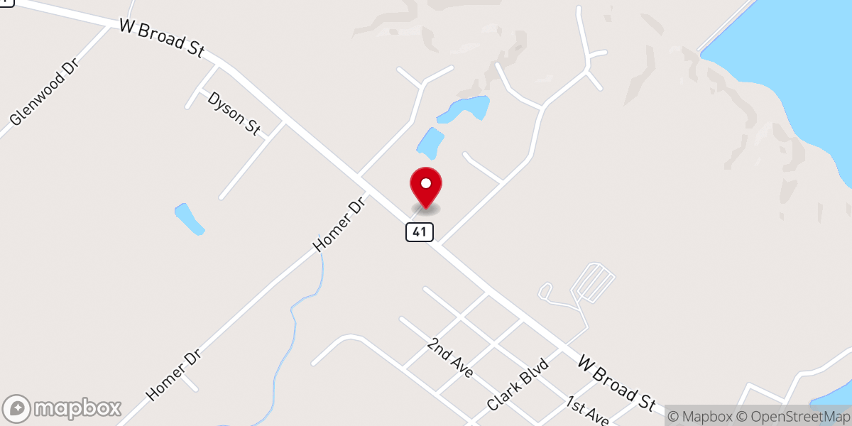 Map showing location of Saint Christopher's Episcopal Church