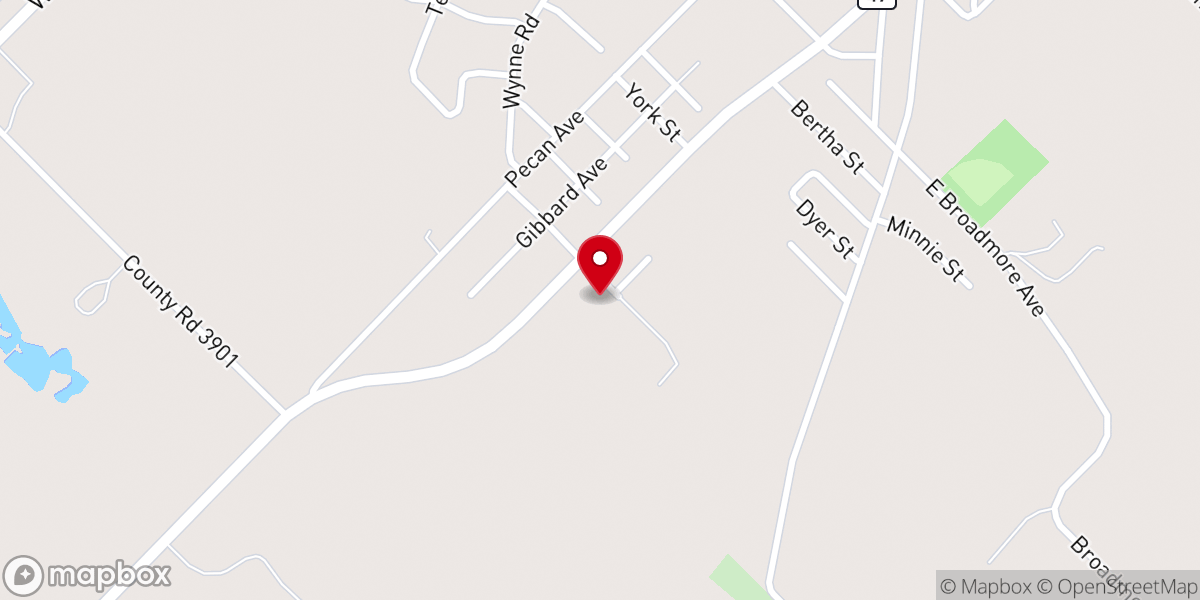 Map showing location of Truebelievers Baptist Church