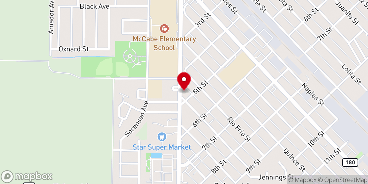 Map showing location of La Iglesia de Jesucristo de los Santos de los Últimos Días