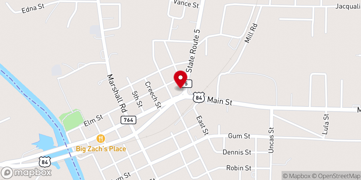 Map showing location of Desoto Regional Family Medicine Logansport