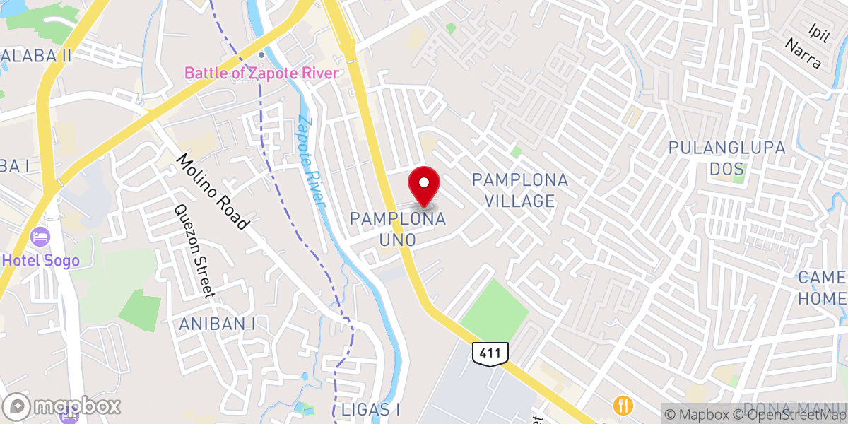 Map showing location of Reaching Out For Christ Kingdom Church (R.O.C.K)