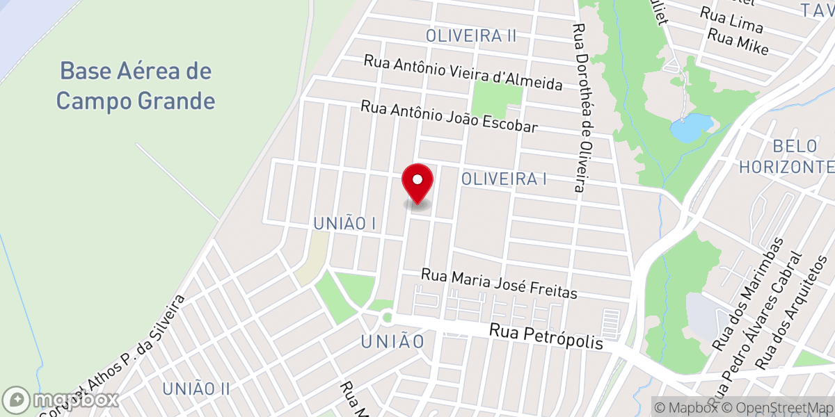Map showing location of Igreja Assembleia De Deus - MS