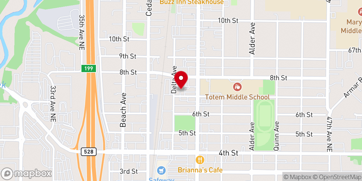 Map showing location of Reset Church - offices