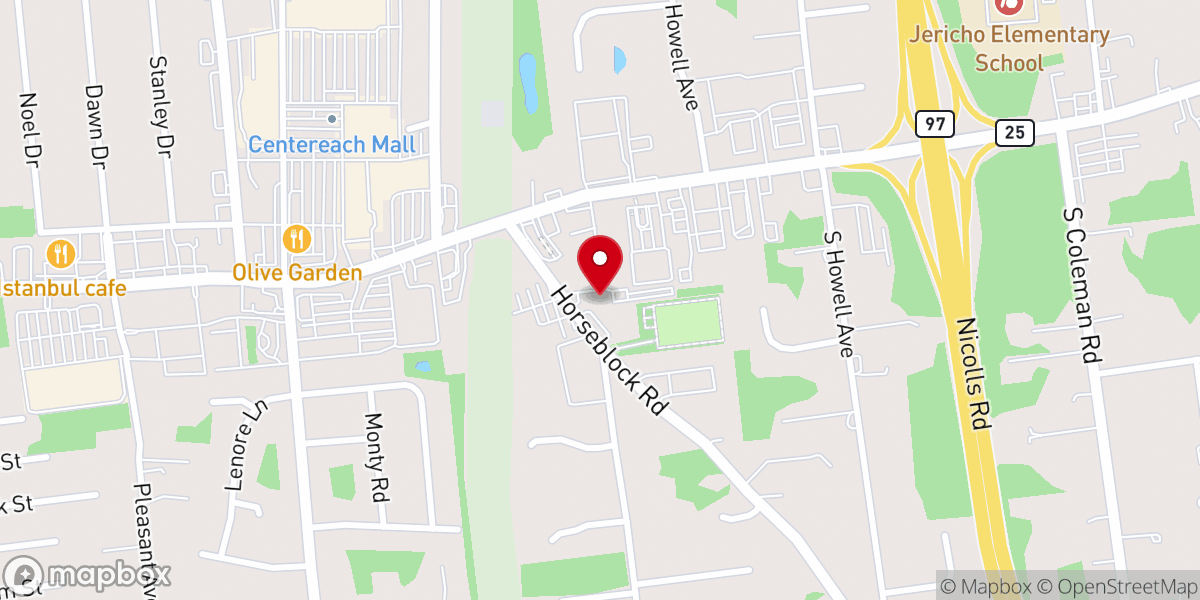 Map showing location of Connect Church