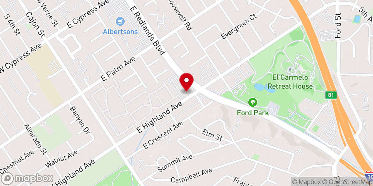 Map showing location of The River Christian Reformed Church