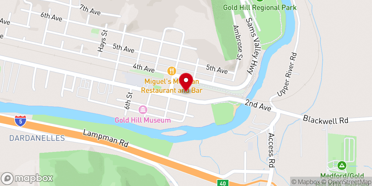 Map showing location of Harvest Time Fellowship Church