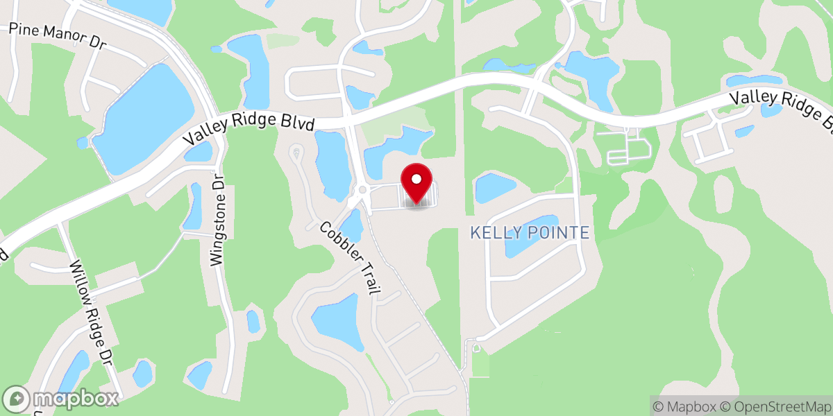 Map showing location of St. John Paul II Early Learning Center