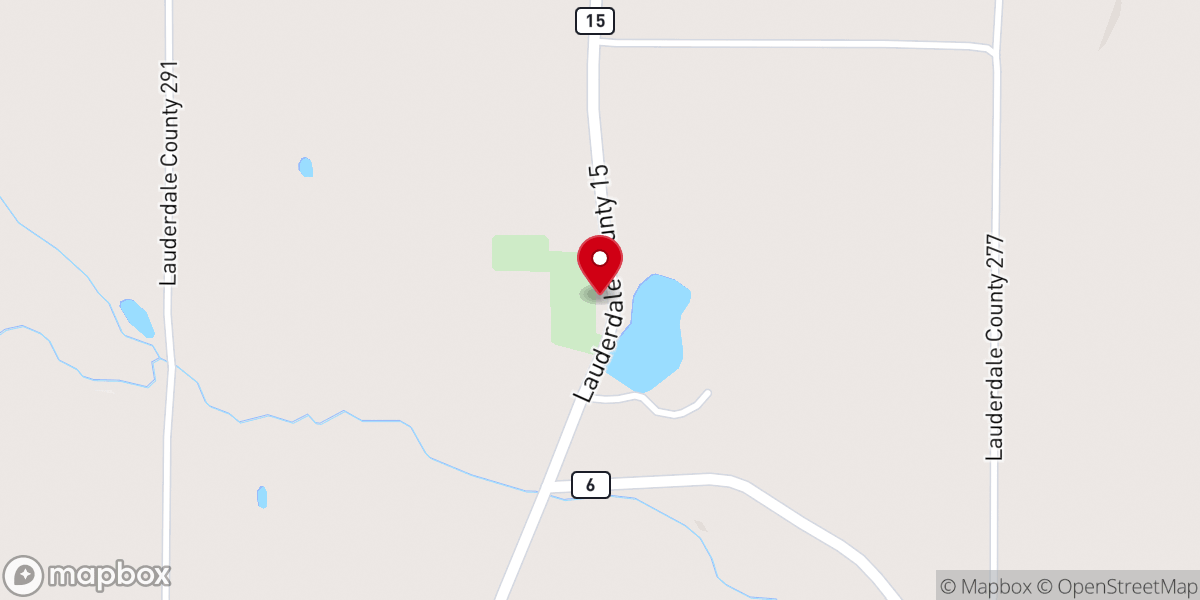 Map showing location of Wesley Chapel United Methodist
