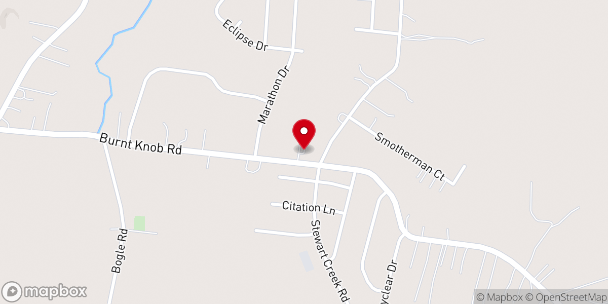 Map showing location of St Elizabeth Orthodox Christian Church