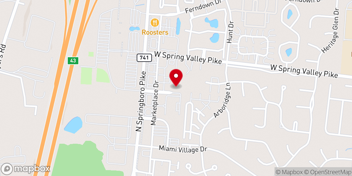 Map showing location of Full Gospel Holiness Church