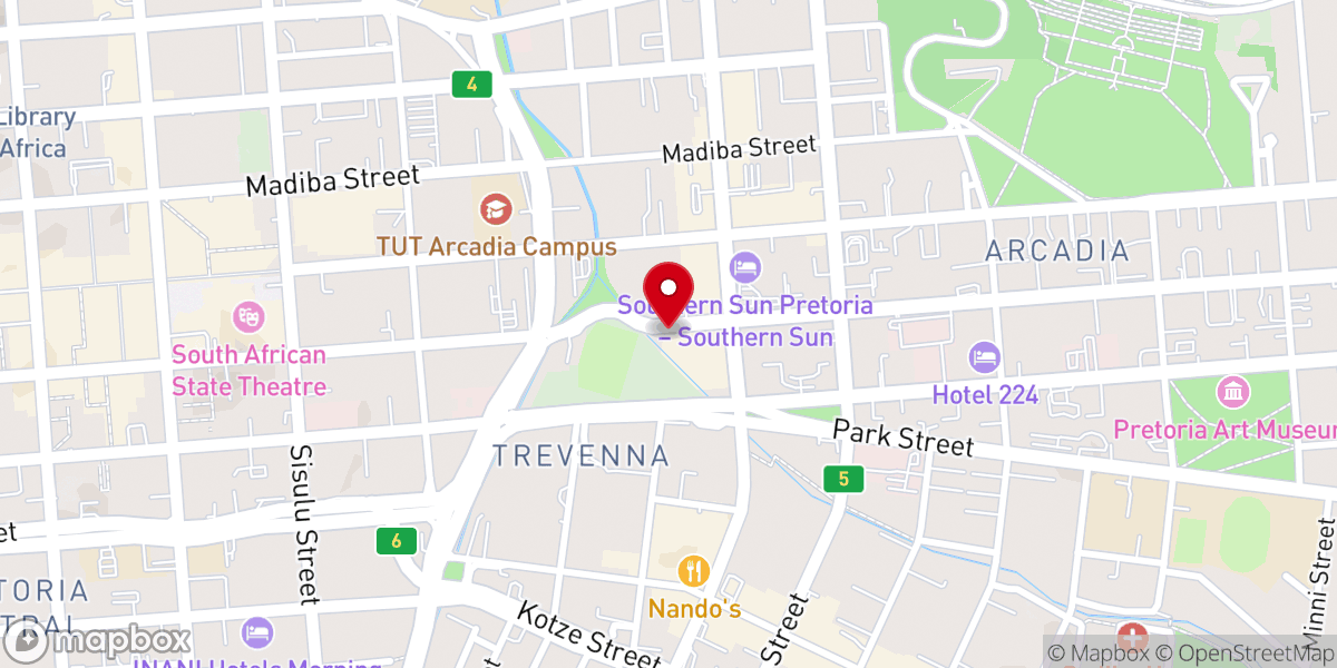 Map showing location of Emmanuel Christian Church - The House of Judah (Arcadia Campus - Mother Church))