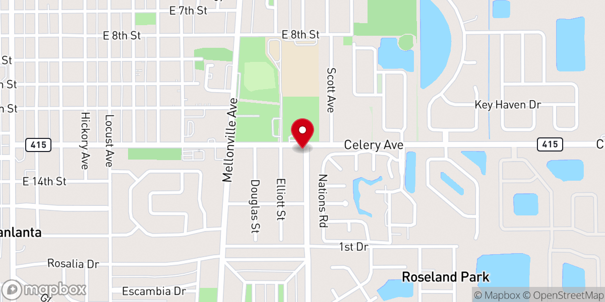 Map showing location of From Behind The Walls Evangelistic Ministry
