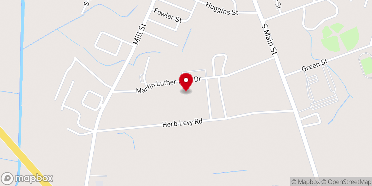 Map showing location of The Door of Hope Christian Church