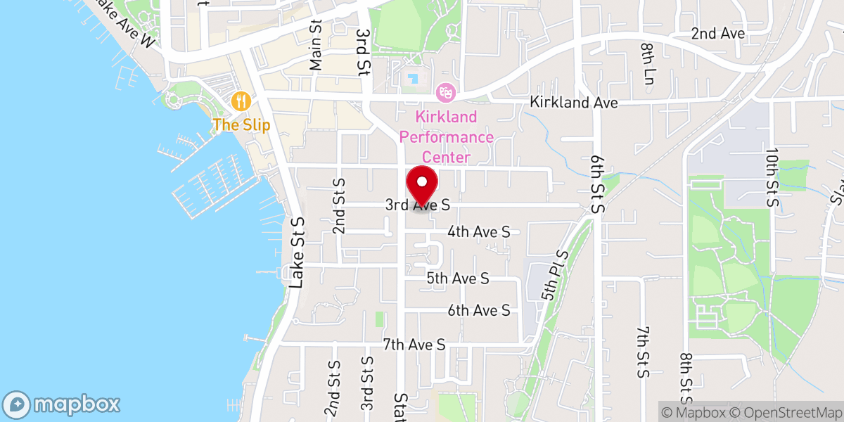 Map showing location of Trinity Reformed Baptist Church