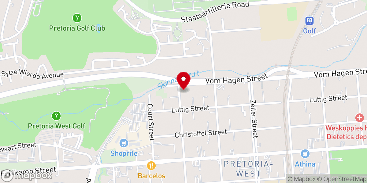 Map showing location of Dominion Life City Church