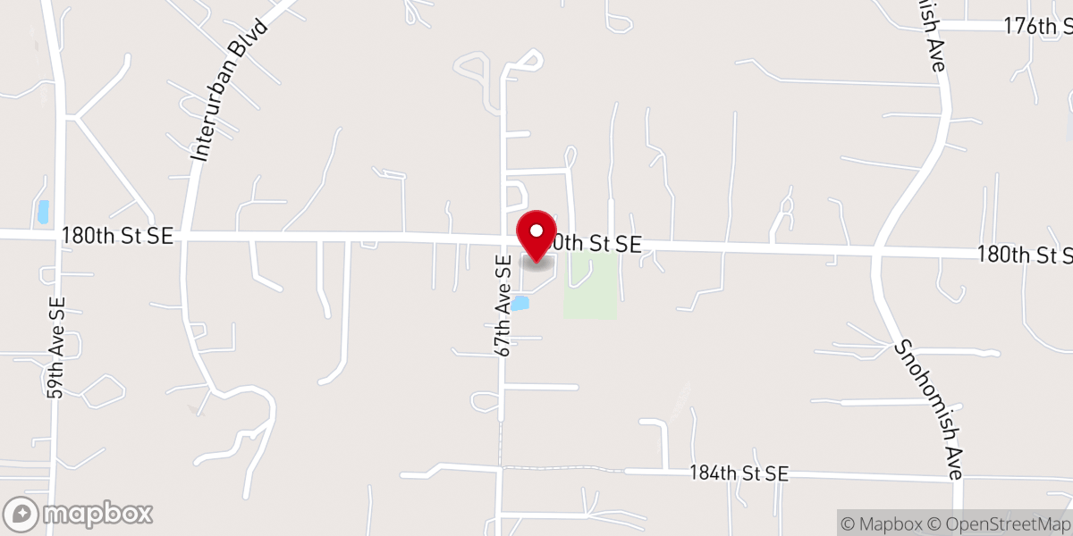 Map showing location of Clearview Gospel Hall