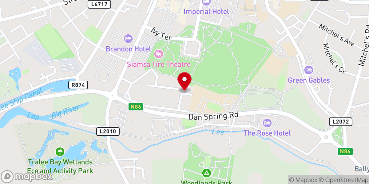 Map showing location of Former CBS Monastery