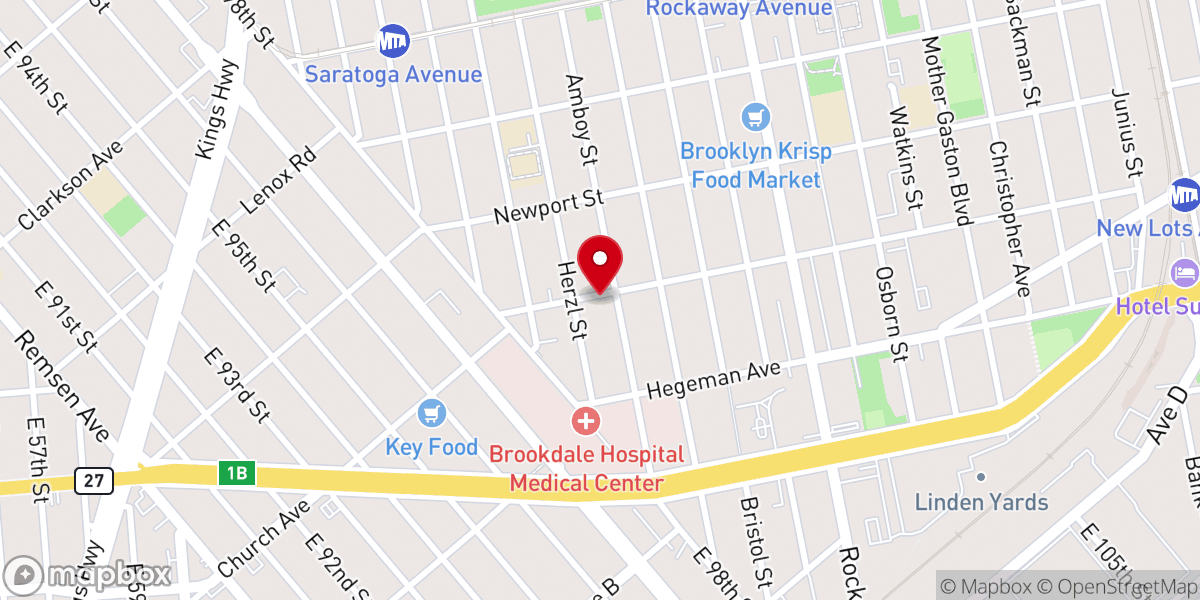 Map showing location of Prayer Mission Church Of Christ