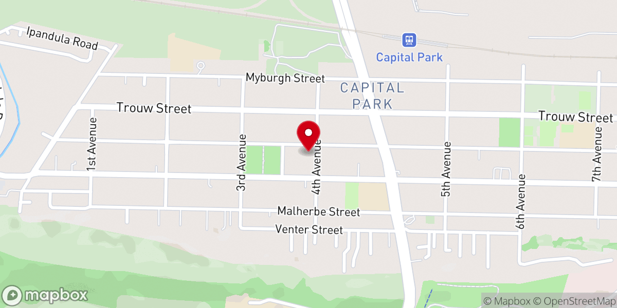 Map showing location of Awaken Life Church
