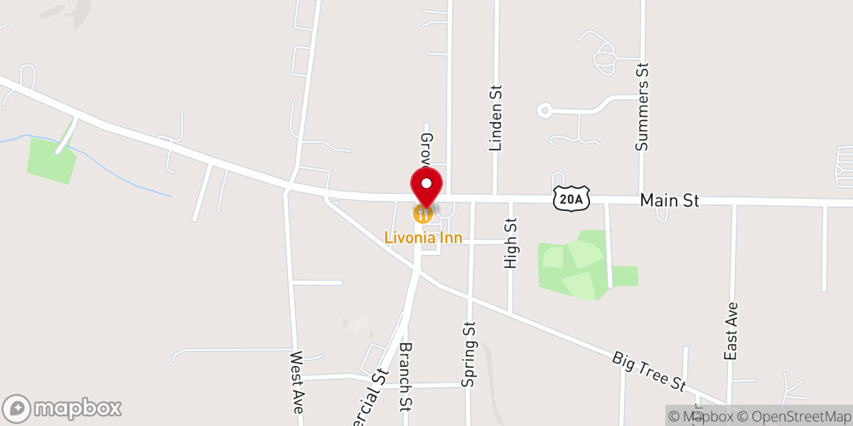 Map showing location of Collins Robert L