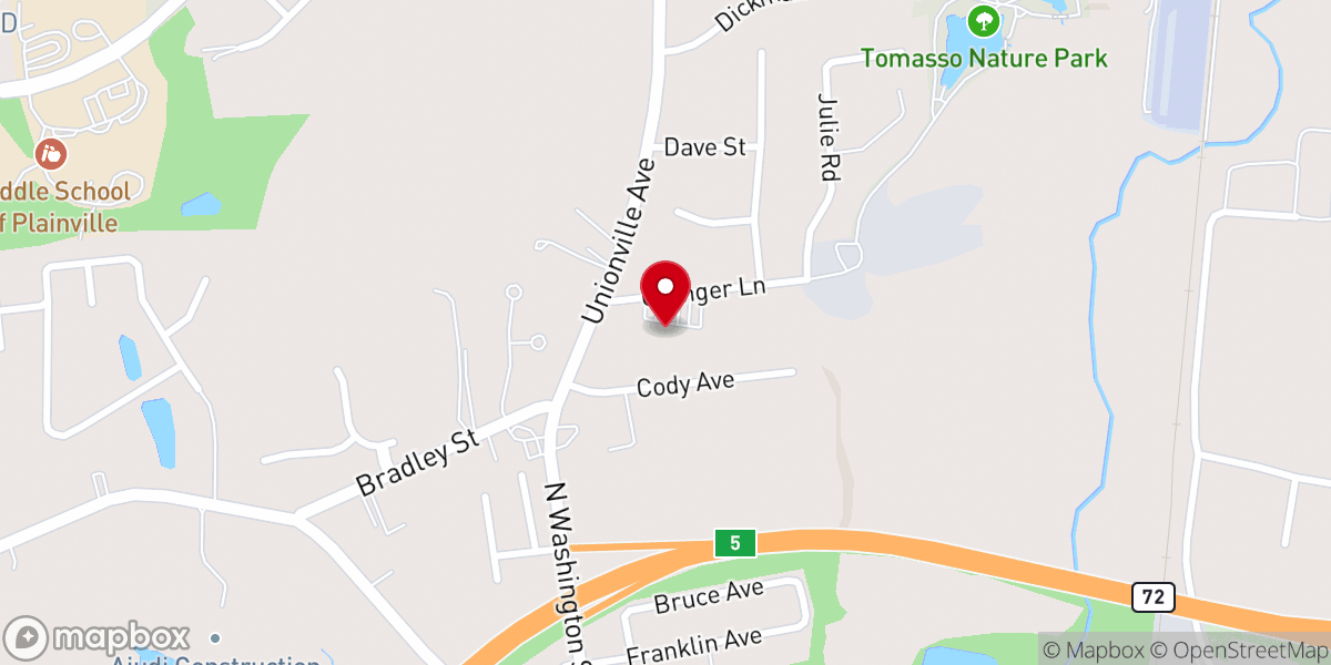 Map showing location of Graceway Church