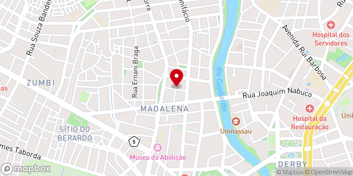 Map showing location of Paróquia Nossa Senhora do Perpétuo Socorro - Madalena