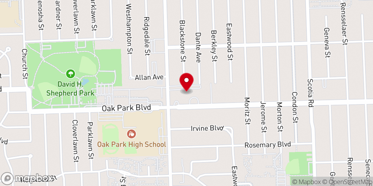Map showing location of Our Mother of Perpetual Help Catholic Church