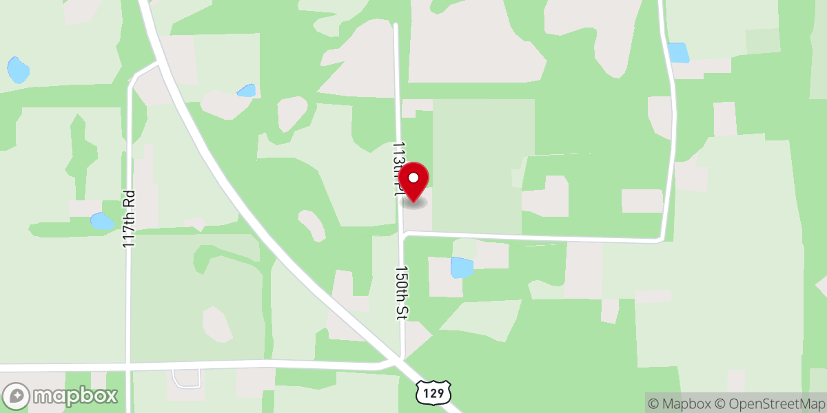 Map showing location of Bethelehem Church