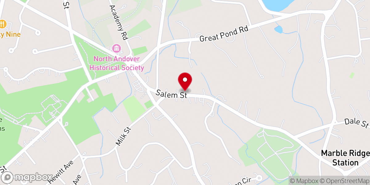 Map showing location of Gracepoint Community Church
