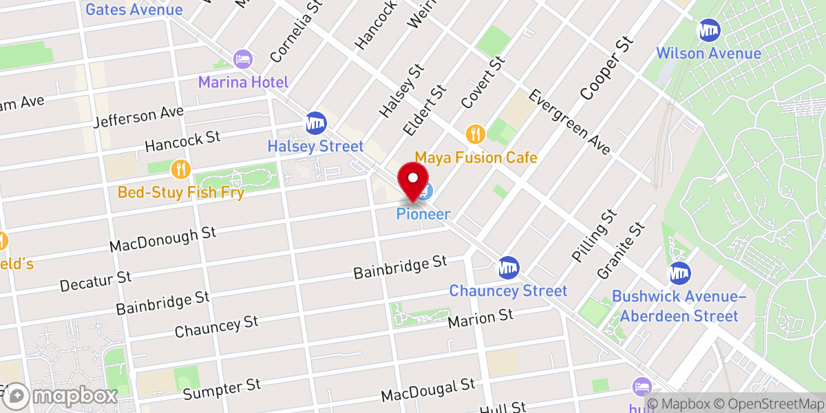 Map showing location of St James Church of God Founded