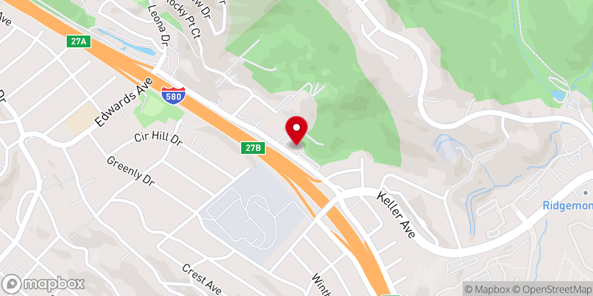 Map showing location of Kaleo Christian Fellowship