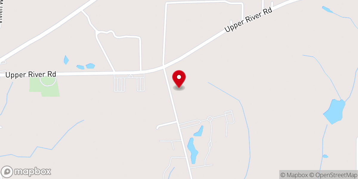 Map showing location of Saint John's Anglican Church of Americus