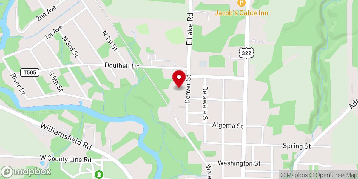Map showing location of St Margarets