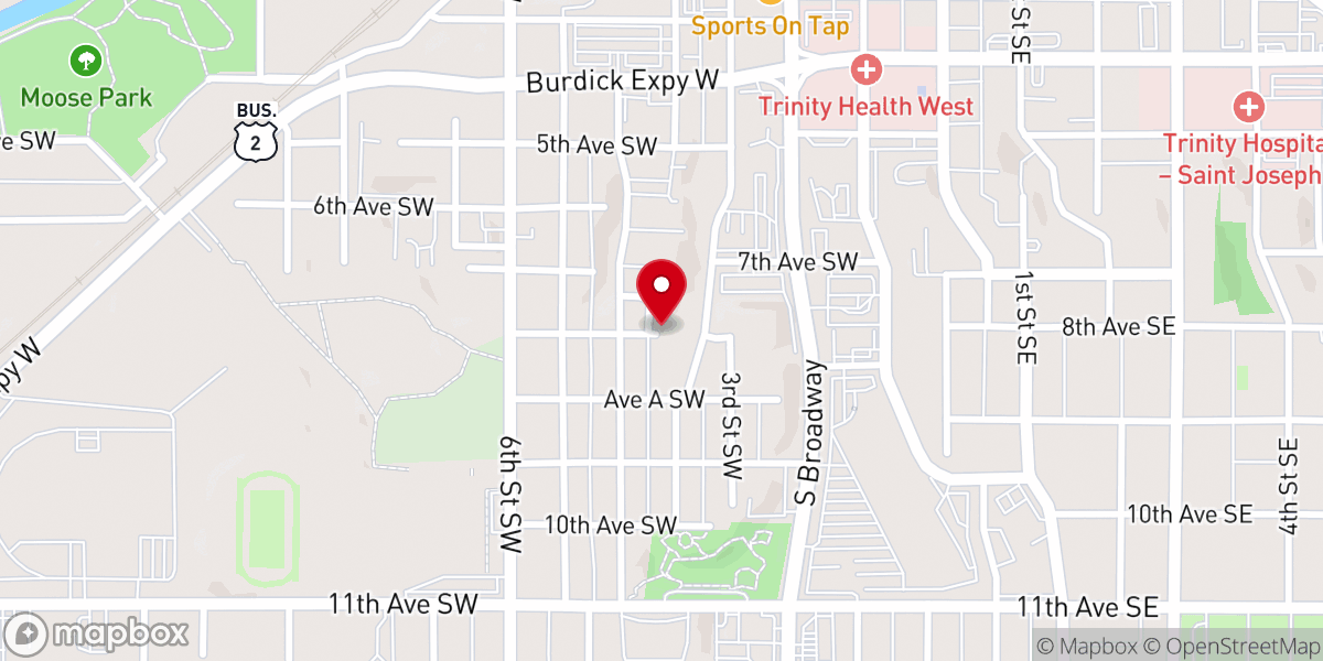 Map showing location of Our Redeemers Lutheran Foundation Inc