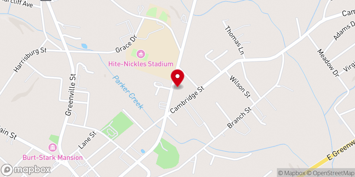 Map showing location of The Life Center