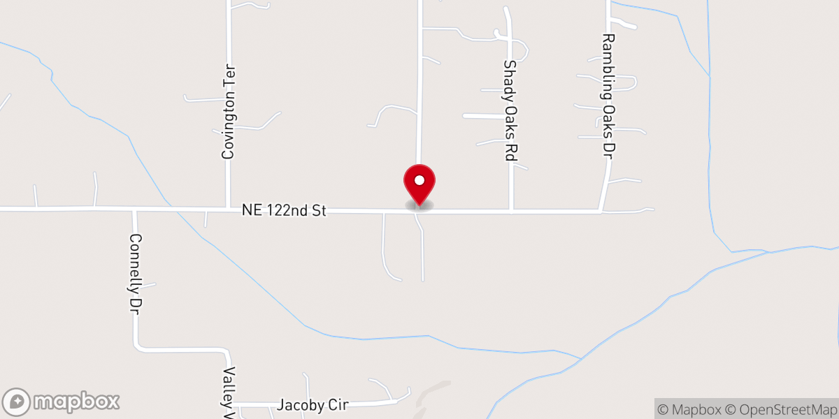 Map showing location of Field trip sacred heart