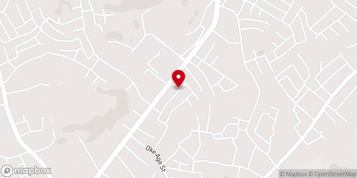 Map showing location of Living Faith Church, Adebayo 2