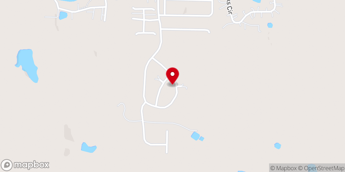 Map showing location of Rivers Hill Church