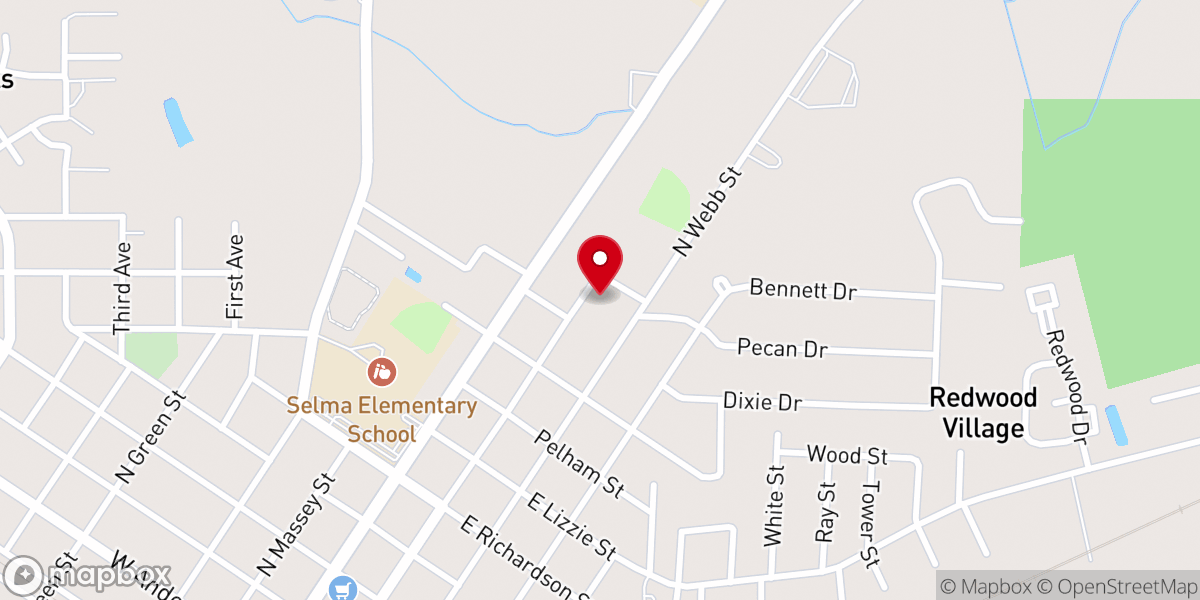 Map showing location of Church-God-Prophecy Parsonage