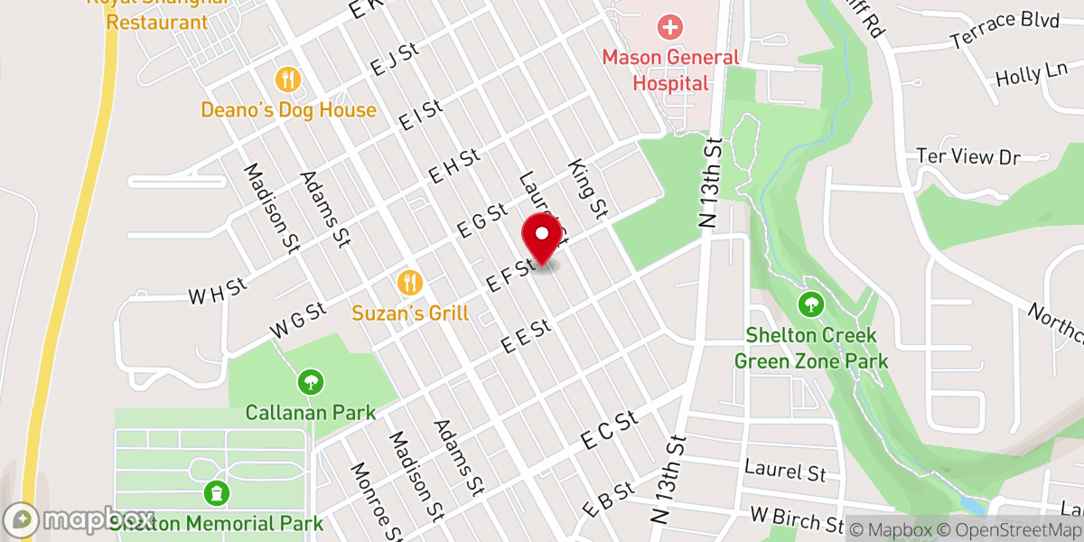 Map showing location of New Horizons Church of God