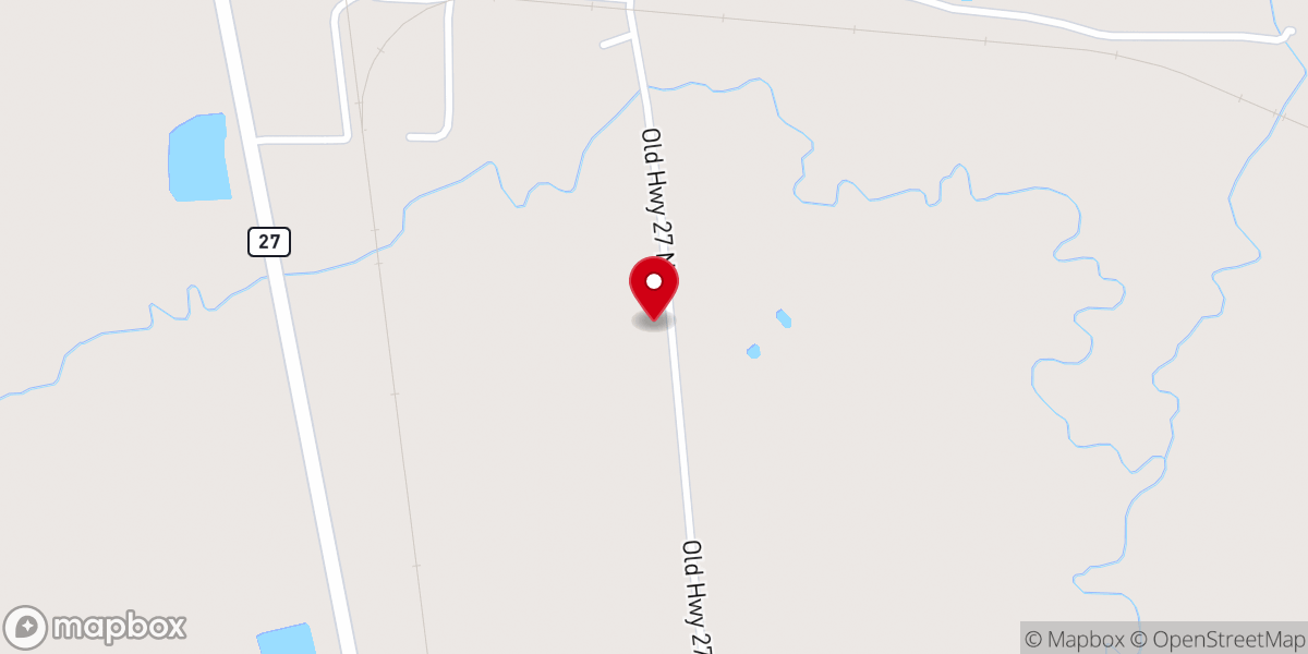 Map showing location of Wanilla Baptist Church Pastoral