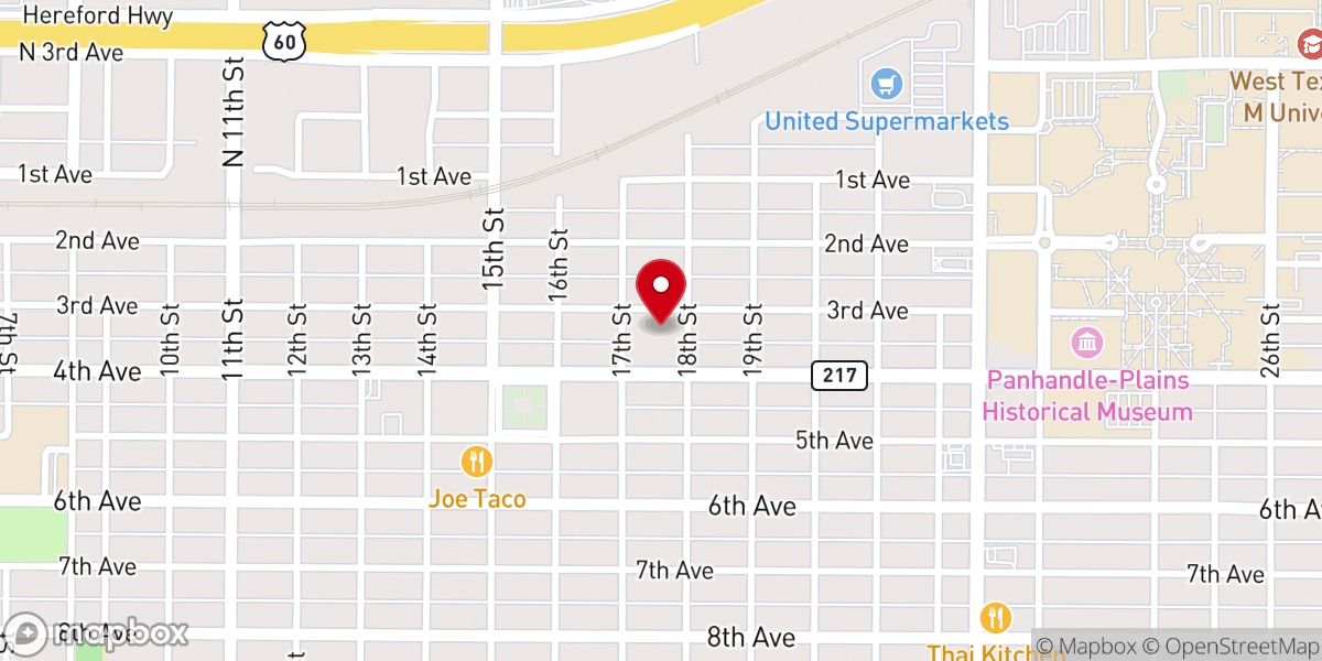 Map showing location of Christian Learning Center