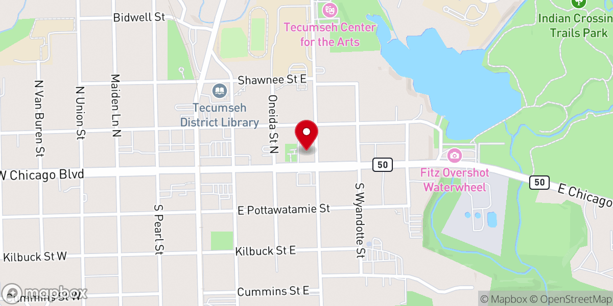 Map showing location of Appleumpkin Festival
