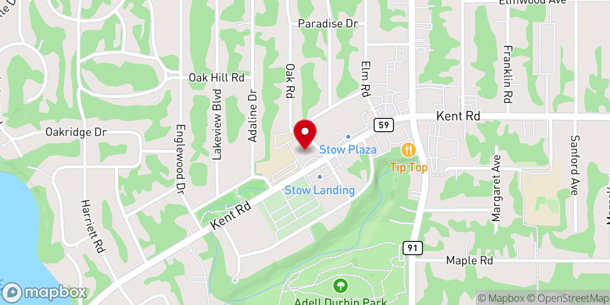 Map showing location of Holy Family Catholic Church